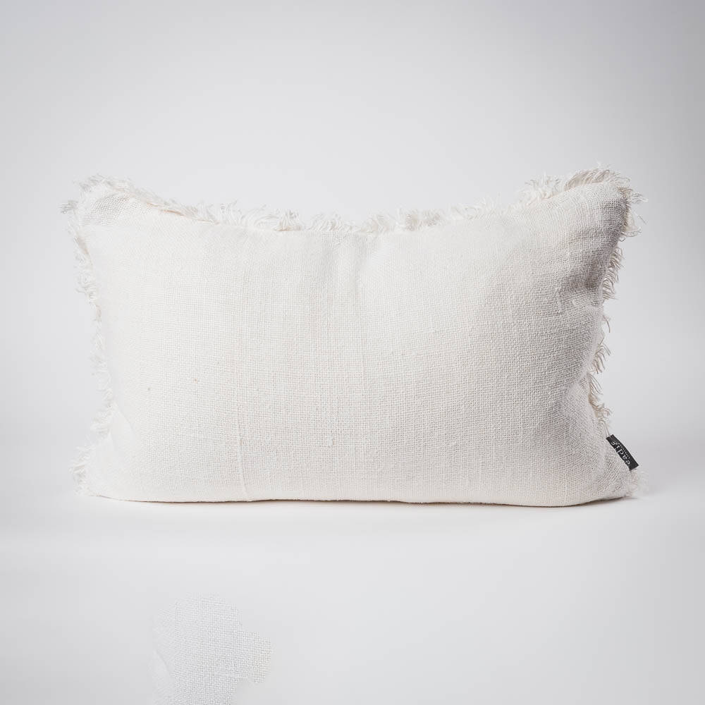 Bedouin Linen Cushion - Ivory