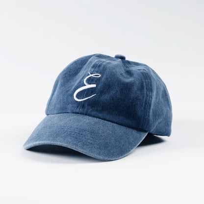 Eadie Cotton Cap - Washed Navy