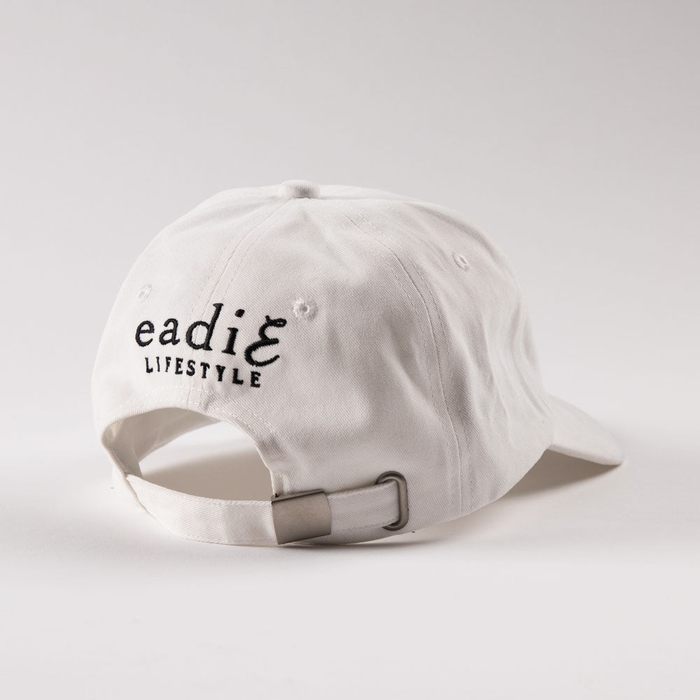 Eadie Cotton Cap - White