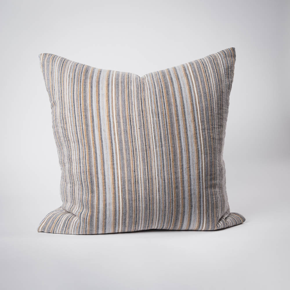 Coast Cushion - Multi Colour Stripes