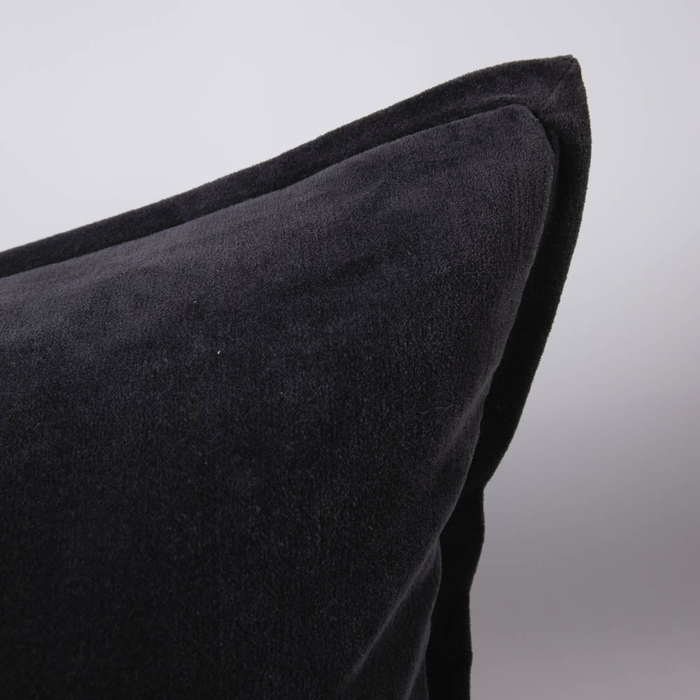 Evelyn Velvet Long Lumbar- Midnight