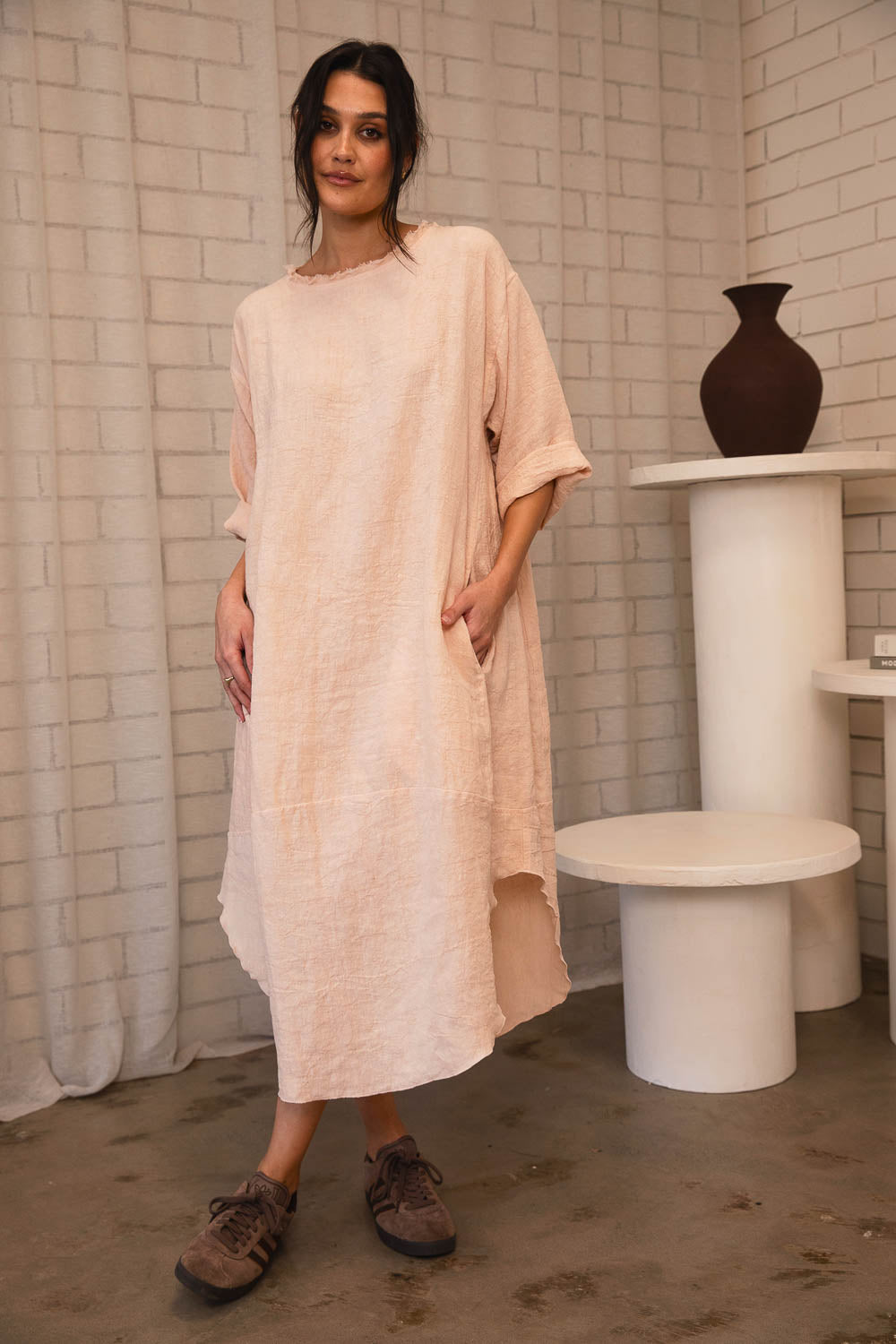 Linen tops and dresses hotsell