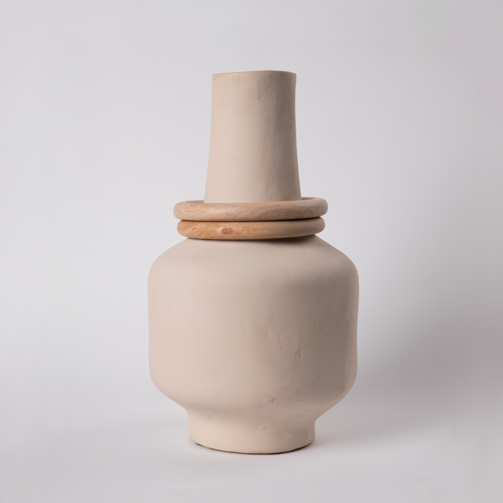 Modern Vase - Large - Natural