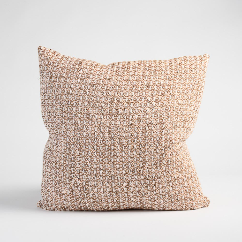 Noah Cushion - Nutmeg/Off White – Eadie Lifestyle