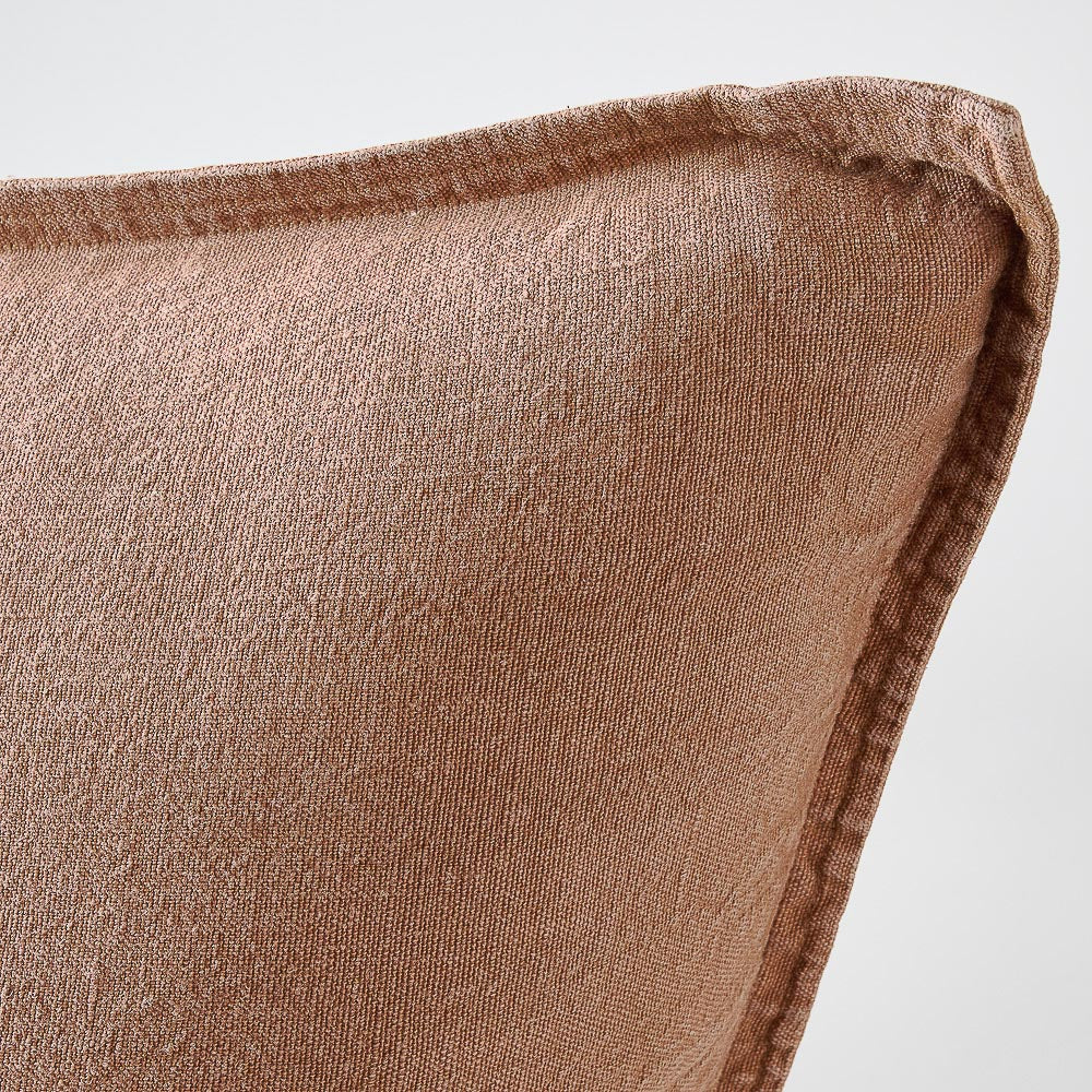 Luca® Linen Cushion - Clay