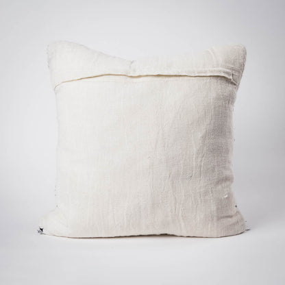 Wabi Cushion - 100% Recycled Linen, Black