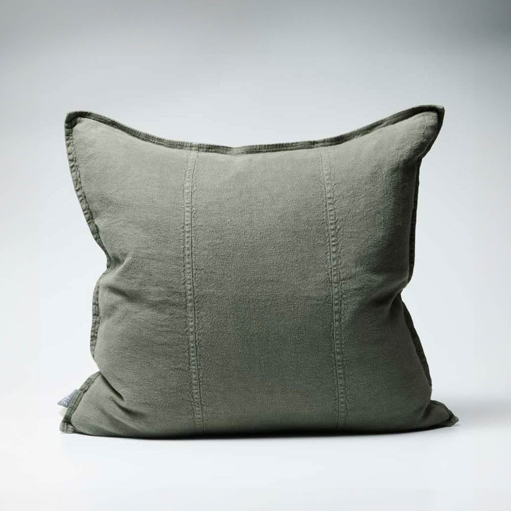 Luca® Linen Cushion - Khaki