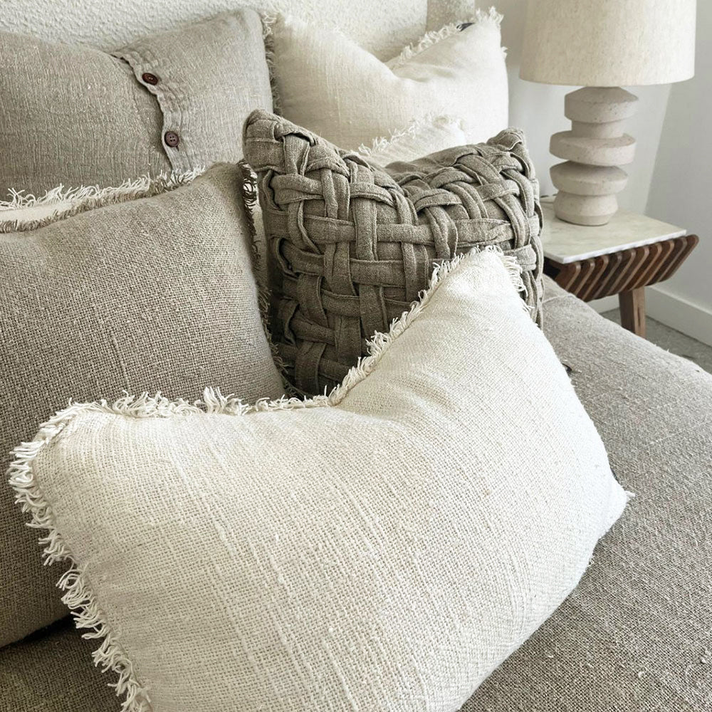 Ivory cushions hotsell