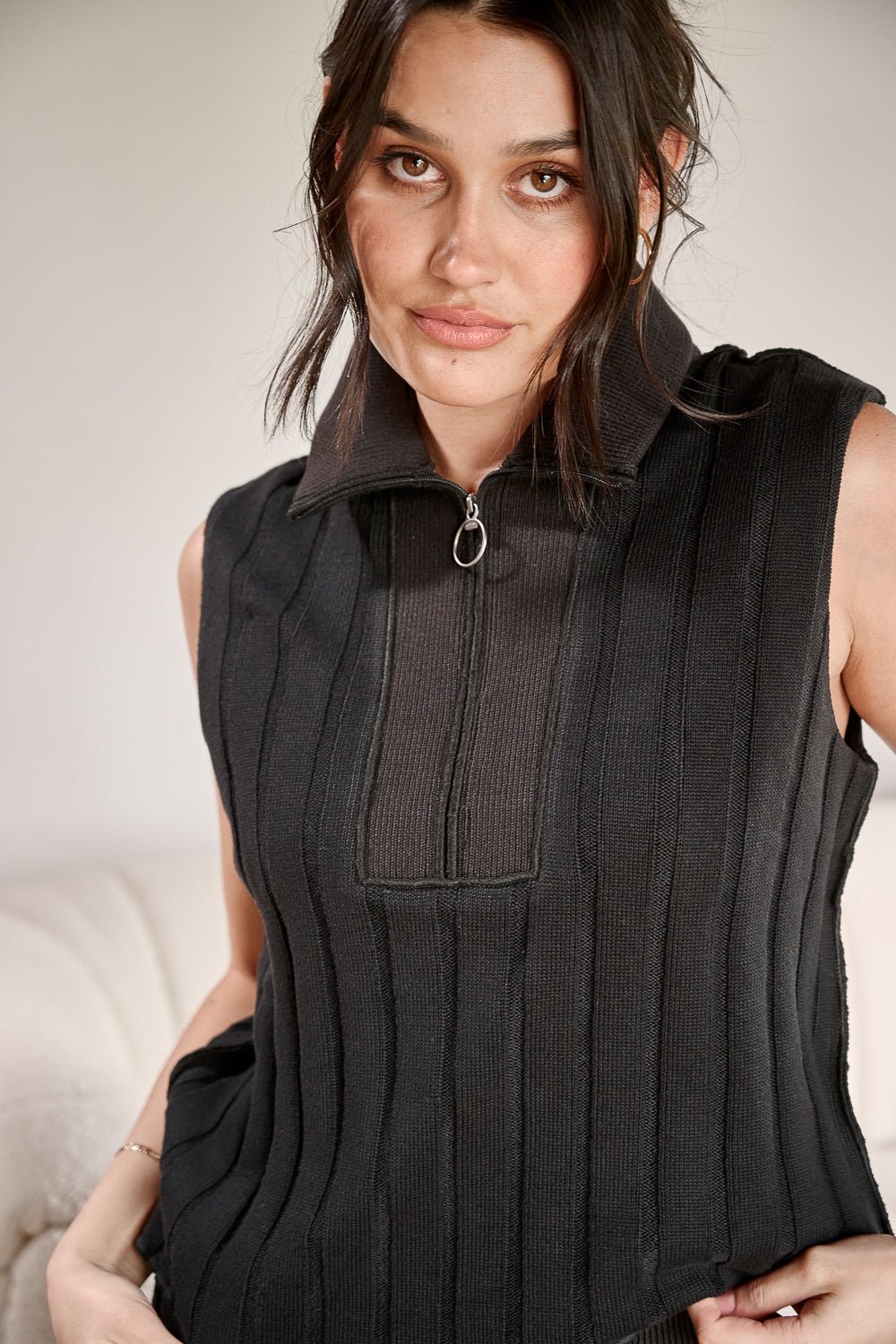 Eddi Vest - Black - Eadie Lifestyle