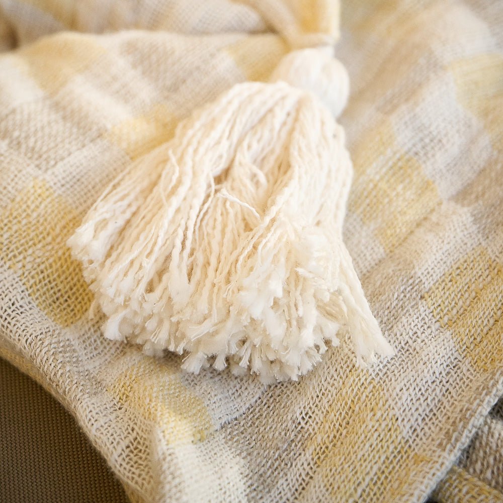 Felice Throw - Butter/Natural/White  - Eadie Lifestyle