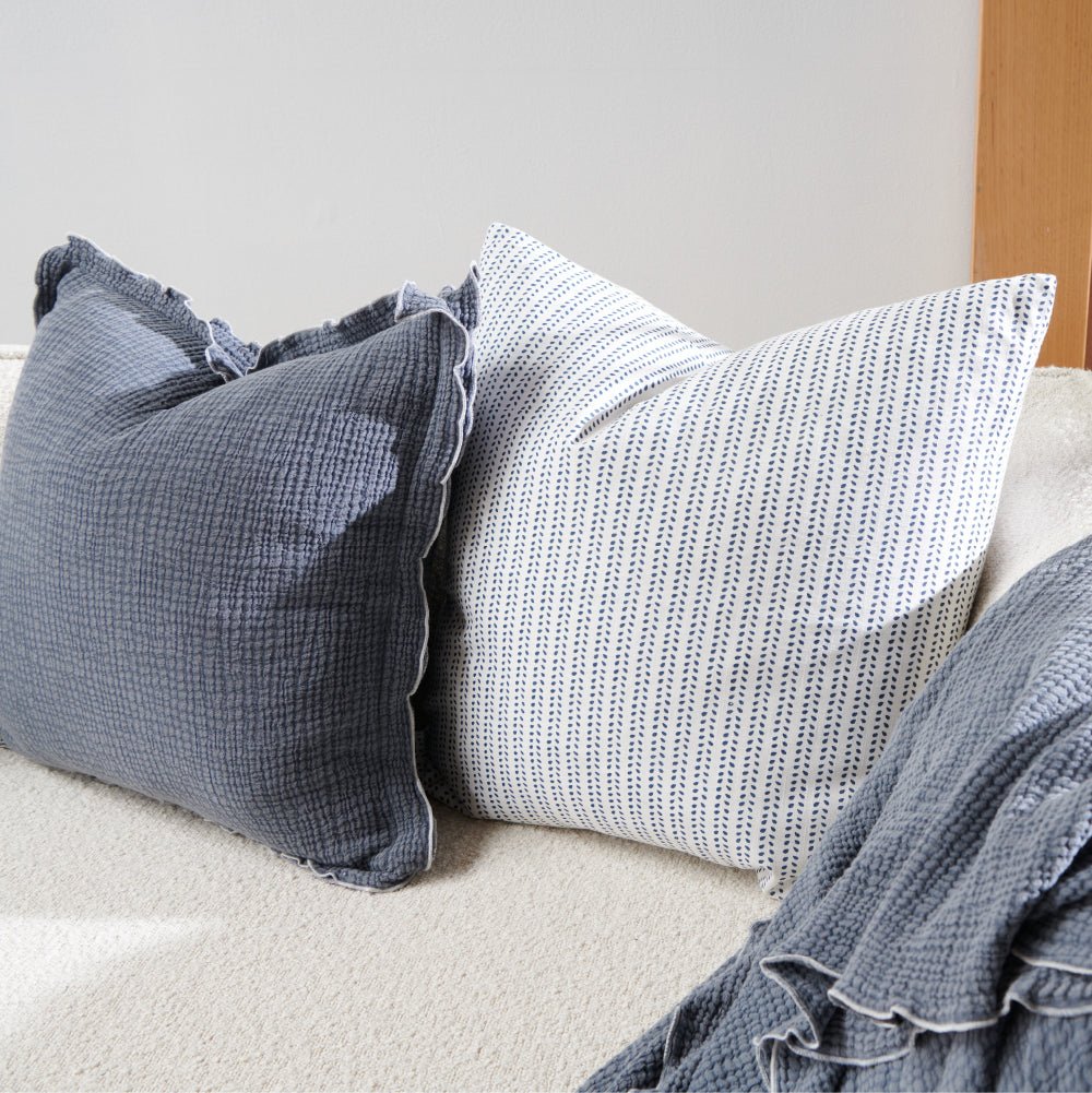 Big navy outlet cushions