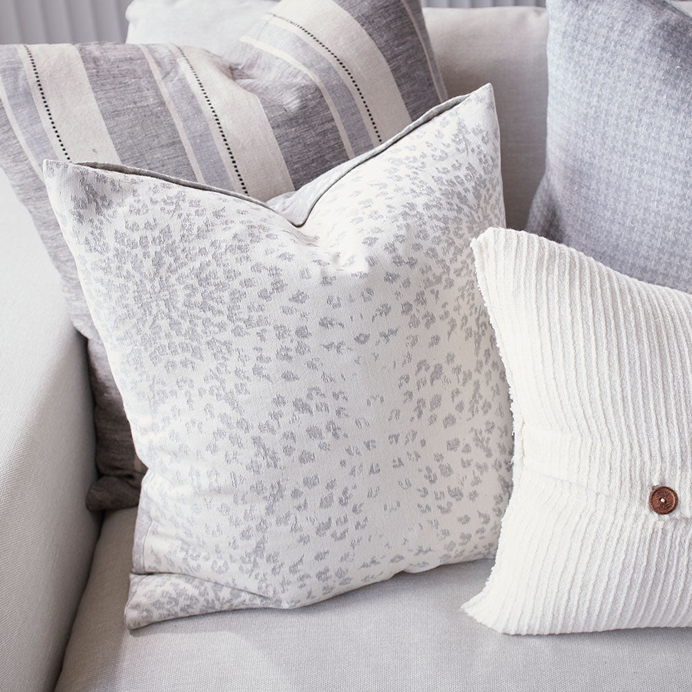 Grey and white cushions hotsell