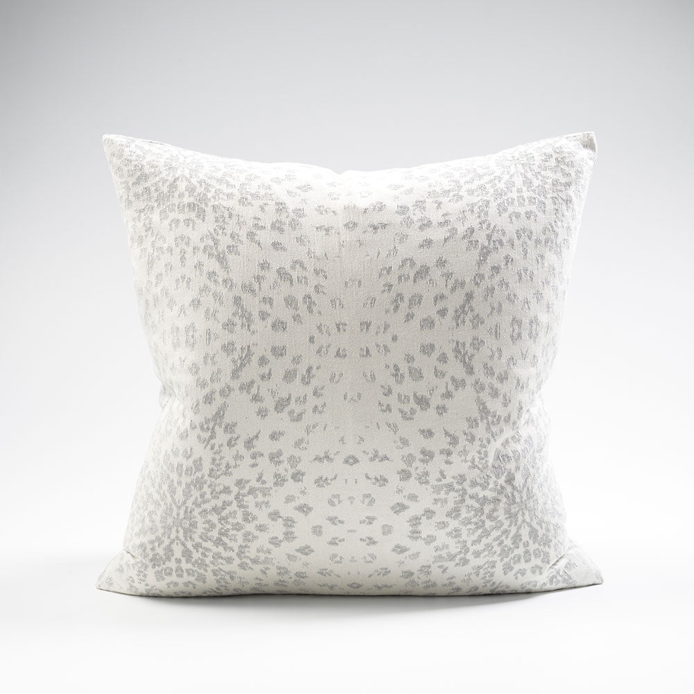 Glacier Reversible Cushion - Silver Grey/White - Eadie Lifestyle