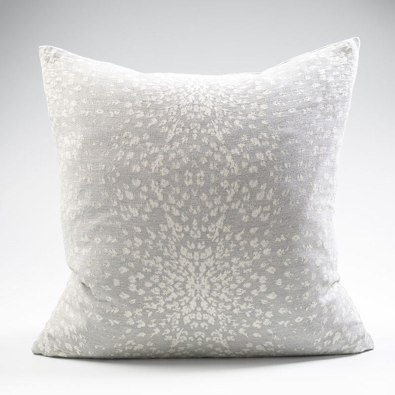 Glacier Reversible Cushion - Silver Grey/White - Eadie Lifestyle