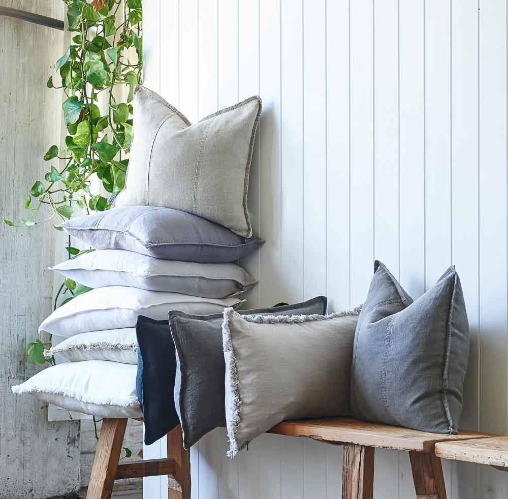 Cushions hotsell blue grey