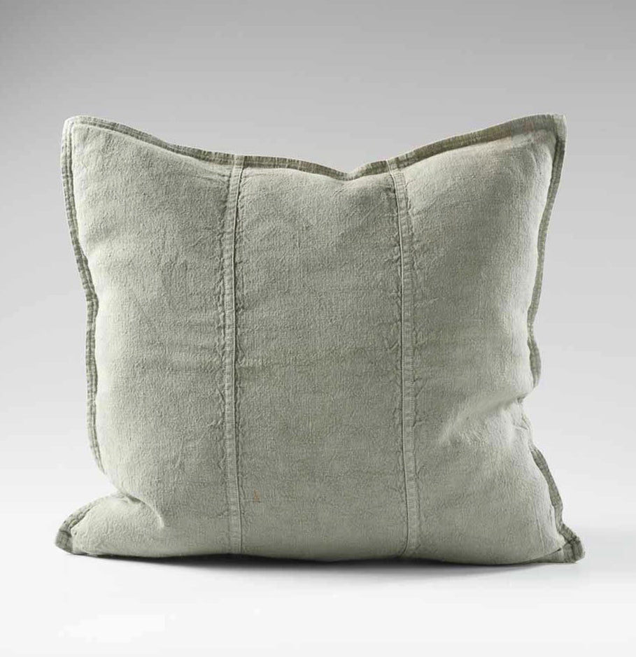 Luca® Outdoor Linen Cushion - Pistachio - Eadie Lifestyle