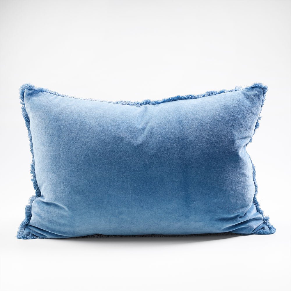 Lynette Boho Velvet Cushion - Skylar - Eadie Lifestyle