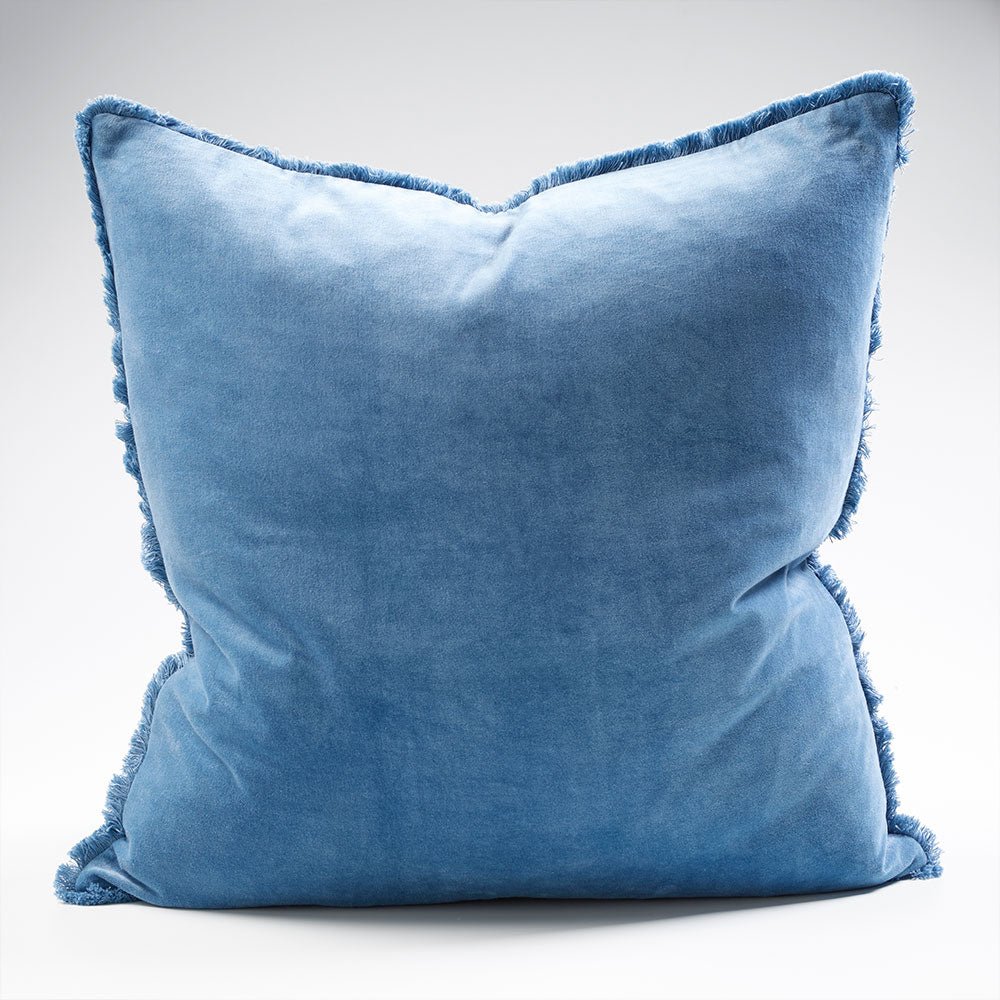 Lynette Boho Velvet Cushion - Skylar - Eadie Lifestyle