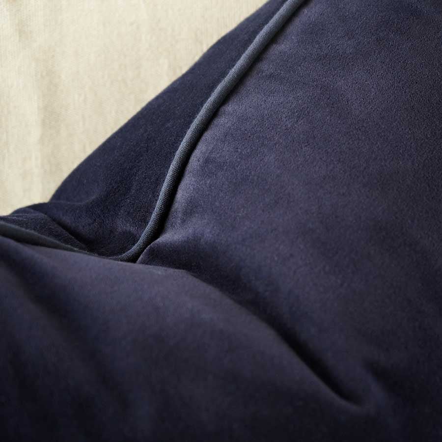 Lynette Velvet Cushion - Navy - Eadie Lifestyle