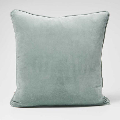 Lynette Velvet Cushion - Sea Mist - Eadie Lifestyle