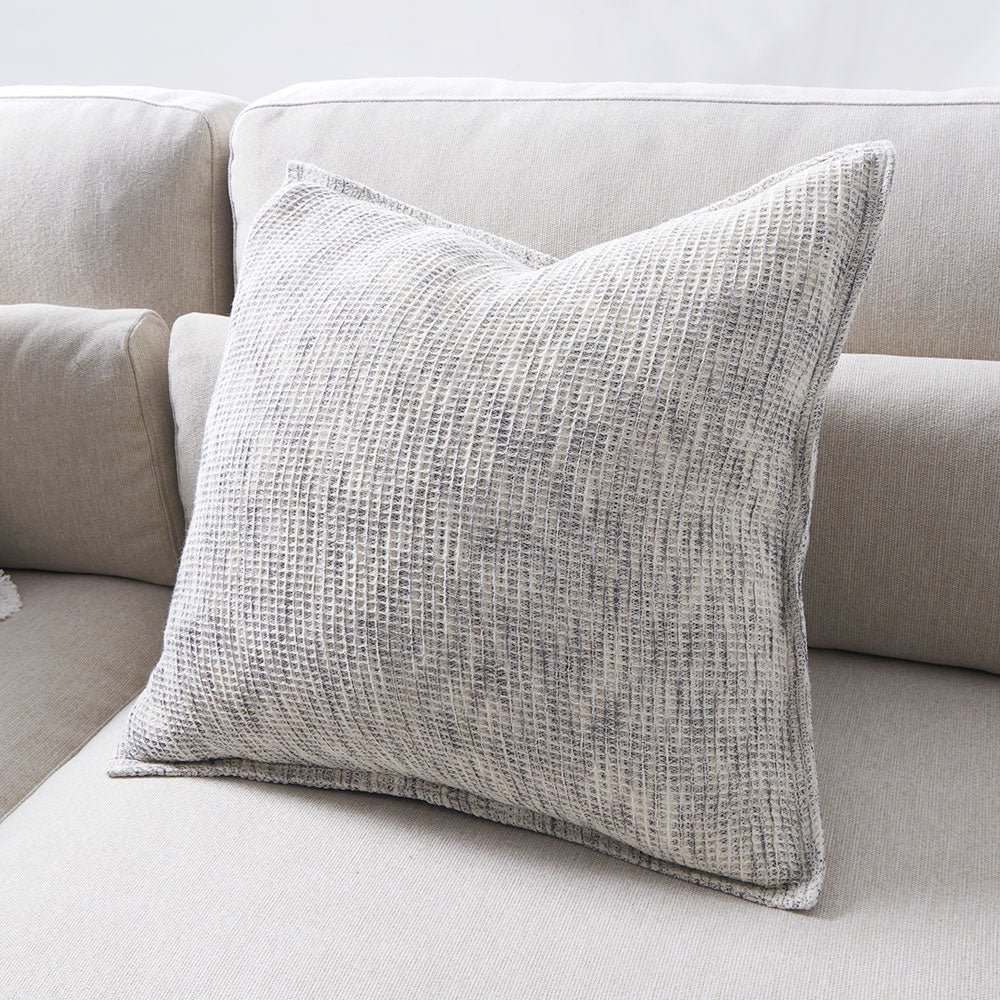 Marmo Cushion Silver Grey Eadie Lifestyle