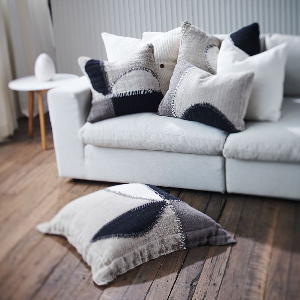 Perfecto Hand Woven Linen Cushion - Eadie Lifestyle