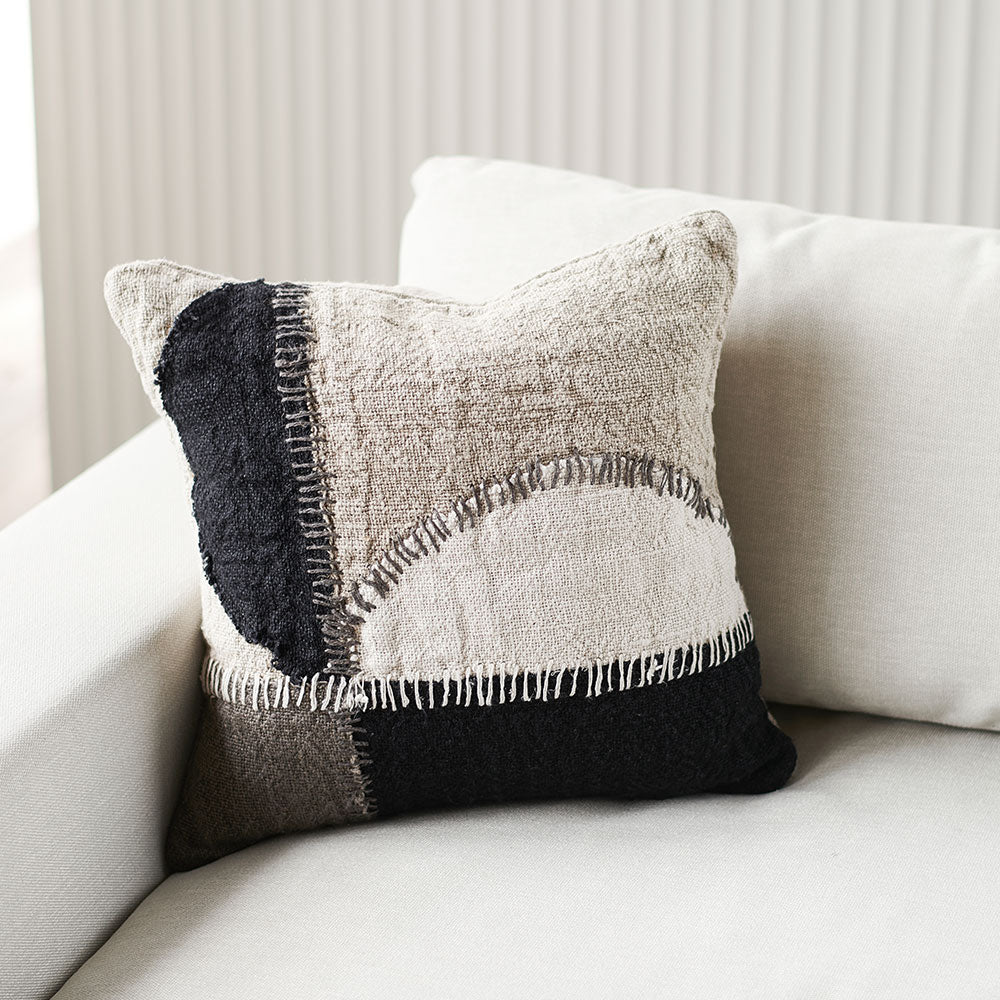 Perfecto Hand Woven Linen Cushion - Eadie Lifestyle