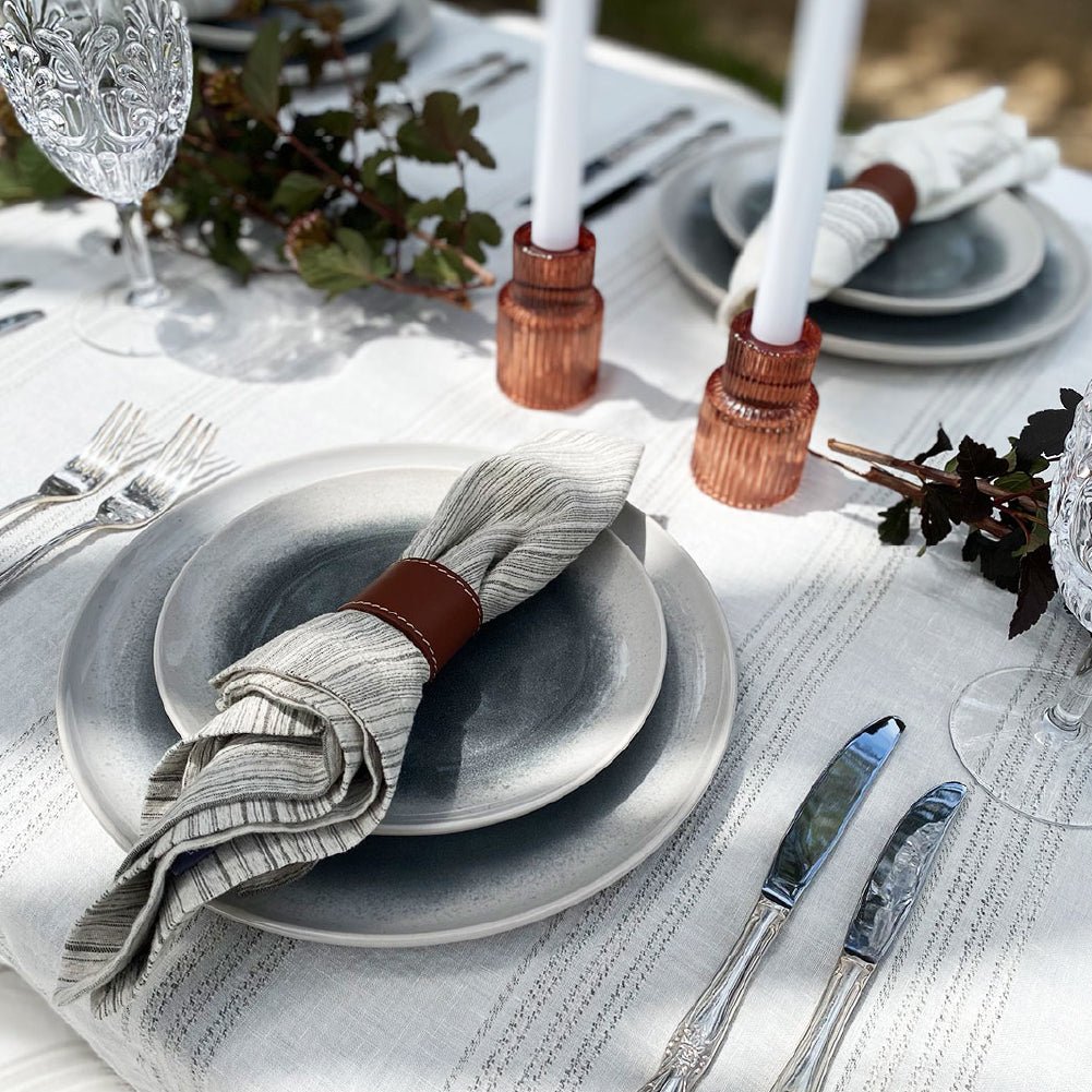 Grey deals napkin rings