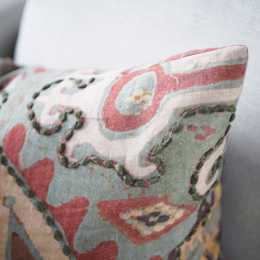 Tribale Linen Cushion - Eadie Lifestyle